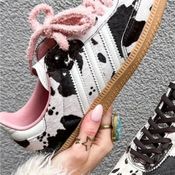Adidas Cow Print Sneakers - Picture 10 of 10